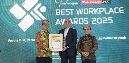 Komitmen Wujudkan Lingkungan Kerja Sehat, KAI Logistik Raih Indonesia Best Workplace Awards 2025