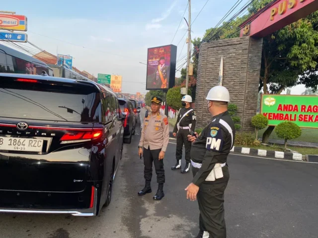 Pengamanan Kunjungan Kerja Presiden Prabowo Subianto di Bandung Barat Berjalan Aman dan Kondusif
