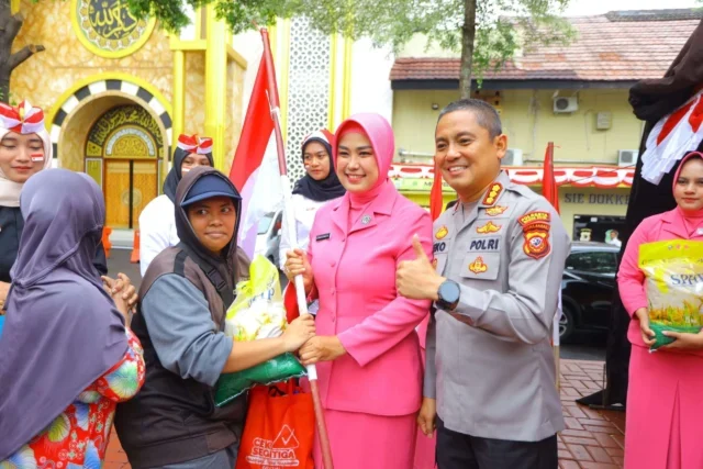 Polresta Bogor Kota Gelar Gerakan Pangan Murah Stabilkan Harga Beras Sambut HUT ke-80 RI