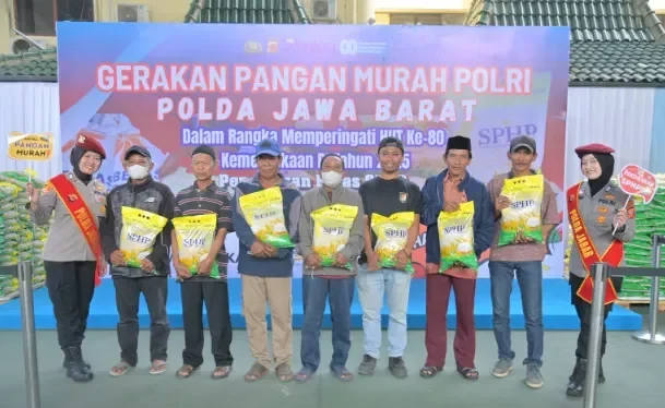 Komunitas Penggali Kubur Apresiasi Pasar Murah Polda Jabar: “Sangat Bermanfaat!”