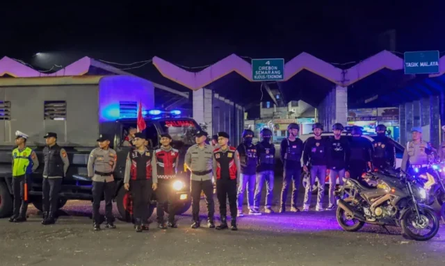 Perangi Premanisme dan Geng Motor, Polres Ciamis Libatkan Personel Gabungan dalam Operasi KRYD