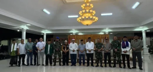 Kapolres Banjar dan Forkopimda Jamin Keamanan Kota Pasca Unjuk Rasa