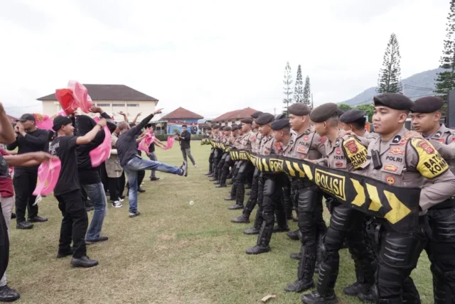 Polda Jabar Gelar Simulasi Penanganan Konflik Sosial di Mako Sat Brimob