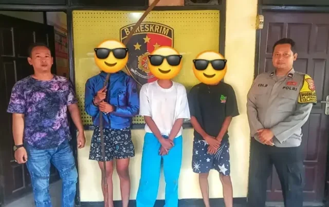 Cegah Tawuran, Polsek Patokbeusi Amankan Tiga Pelajar Geng Motor
