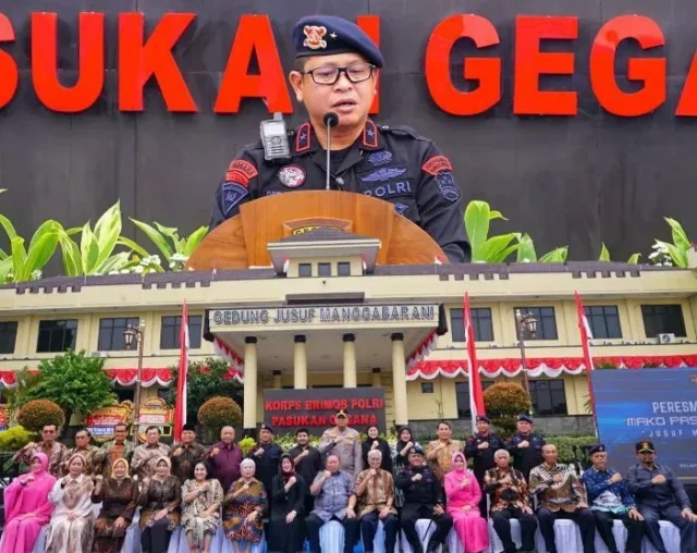 Brimob Polri Resmikan Gedung ‘Jusuf Manggabarani’