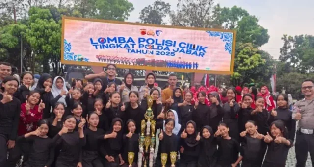 Pocil Polres Sumedang Sabet Juara di Lomba Tingkat Polda Jabar