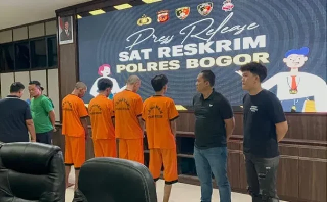 Empat Provokator Penyerangan Markas Brimob Cikeas Ditangkap Polres Bogor