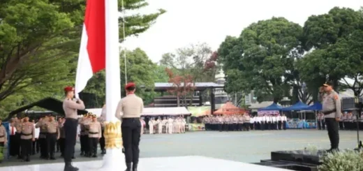 Polda Jabar Gelar Upacara Haornas ke-42, Dorong Olahraga Sebagai Gaya Hidup dan Pemersatu Bangsa