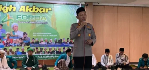 Milad ke-4 FORDA, Kapolres Sumedang Ajak Generasi Muda Jadi Garda Terdepan Jaga Persatuan