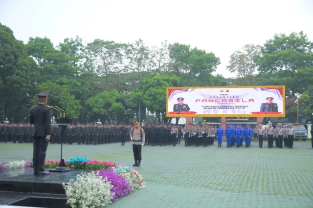 Polda Jabar Gelar Upacara Peringatan Hari Kesaktian Pancasila 2025