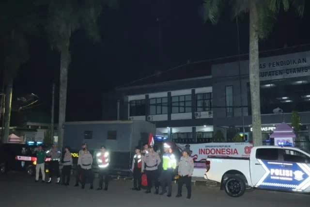 Polres Ciamis Tingkatkan Patroli KRYD, Jaga Keamanan dan Ketertiban Masyarakat