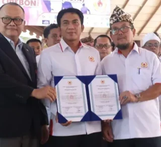 Agus Kurniawan Resmi Pimpin KONI Kabupaten Cirebon, Targetkan Lompatan Prestasi di Porprov dan PON