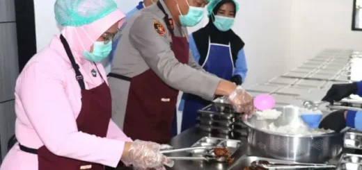 Dukung Kualitas Gizi Masyarakat, Dinas Kesehatan Subang Cek Sentra Pelayanan Pangan Polres