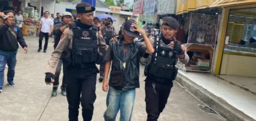 Sinergi TNI-Polri Berantas Premanisme di Pasar Sumedang, Pria Bawa Selongsong Peluru Diamankan