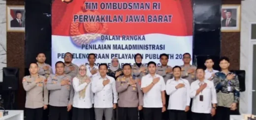Polrestabes Bandung Sambut Tim Ombudsman RI