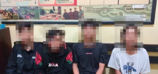 Polres Cirebon Kota Gagalkan Tawuran Konten 4 Pemuda Diamankan