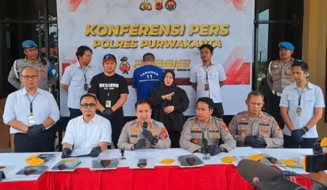 Polres Purwakarta Ungkap Mahasiswa Pembunuh Siswi SMP Kenalan Medsos, Motif Dipicu Hasrat Seksual
