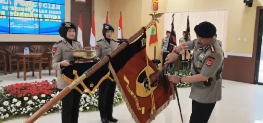 Satbrimob Polda Jabar Laksanakan Tradisi Pensucian Dhuaja Satya Bharata Wira Jelang HUT ke-80