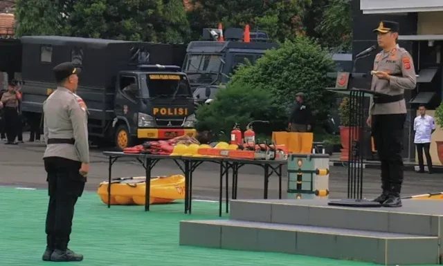 Polres Sumedang Luncurkan Satgas “Patroli Hujan”, Tingkatkan Kesiapsiagaan Hadapi Bencana