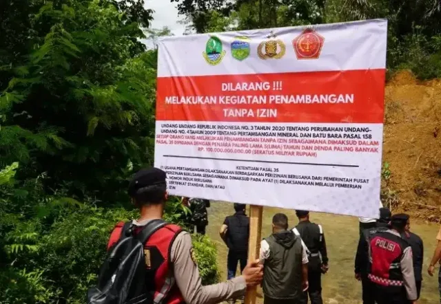 Polres Tasikmalaya Tertibkan Pertambangan Liar di Mandala Hayu, Upaya Jaga Lingkungan dan Keamanan Masyarakat