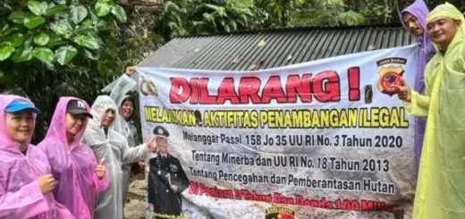 Polres Tasikmalaya Kota Tindak Tegas Penambangan Emas Ilegal di Karangjaya