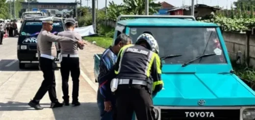 Satlantas Polresta Bandung Gelar Ramp Check di Exit Tol Soroja, Awali Operasi Zebra Lodaya 2025