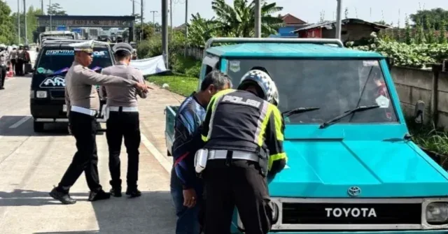 Satlantas Polresta Bandung Gelar Ramp Check di Exit Tol Soroja, Awali Operasi Zebra Lodaya 2025