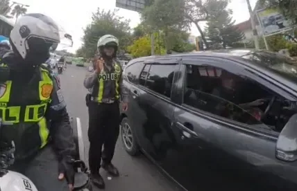 Satlantas Polresta Bogor Kota Intensifkan Patroli dan Edukasi Pengendara dalam Operasi Zebra 2025