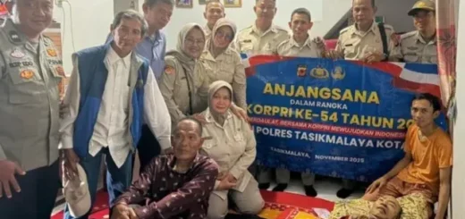 ASN Polres Tasikmalaya Kota Jalin Silaturahmi dengan Purna ASN dalam Rangka HUT KORPRI ke-54