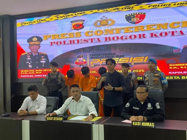 Polresta Bogor Kota Ungkap Kasus Tawuran Antar Kelompok Remaja, Beberapa Pelaku Diamankan