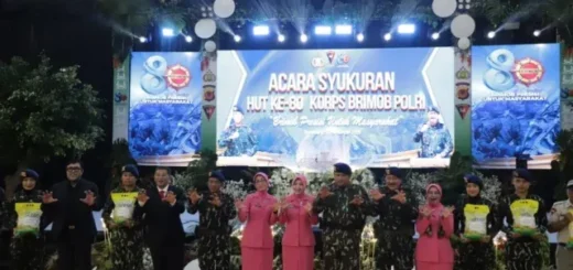 Kapolda Jabar Pimpin Syukuran Peringatan HUT ke-80 Korps Brimob Polri Tahun 2025