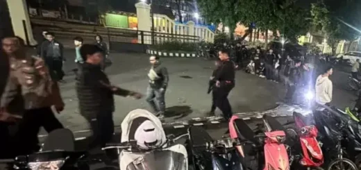 Razia Balap Liar : 26 Motor Diamankan Polsek Cileungsi