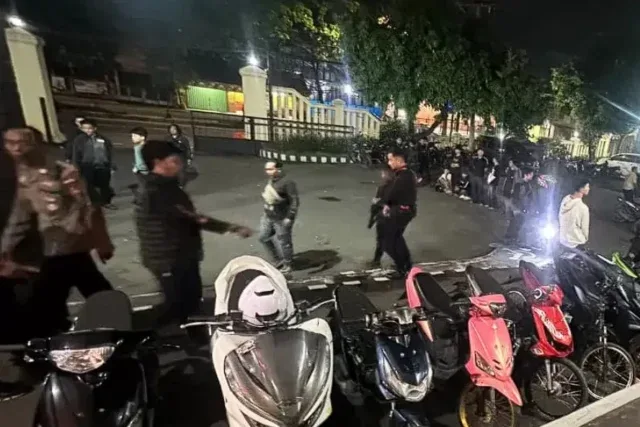 Razia Balap Liar : 26 Motor Diamankan Polsek Cileungsi