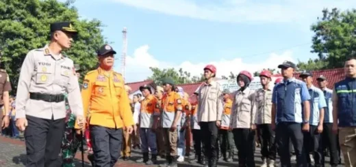 Forkopimda Garut Gelar Apel Siaga Bencana, Kapolres Garut Tekankan Pentingnya Koordinasi Lintas Sektoral