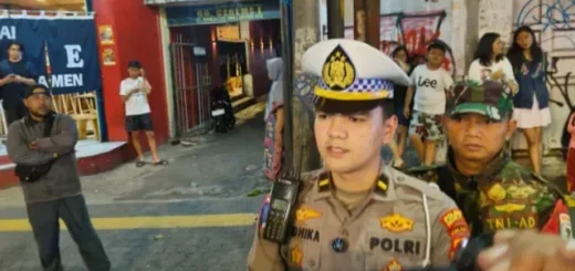 Polres Sukabumi Kota Sigap Tangani Kecelakaan Beruntun di Jalan Ahmad Yani