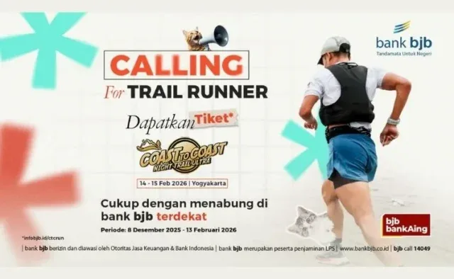 bank bjb Dukung Sport Tourism Lewat Promo Coast to Coast Night Trail Ultra