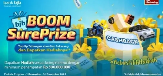 Optimalkan Dana Akhir Tahun lewat Promo bjb Boom SurePrize