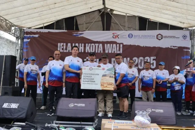 OJK Cirebon Perkuat Stabilitas Keuangan dengan Fun Run