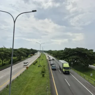 H-5 Nataru, Arus Lali Lintas di Tol Cipali Arah Cirebon Lancar