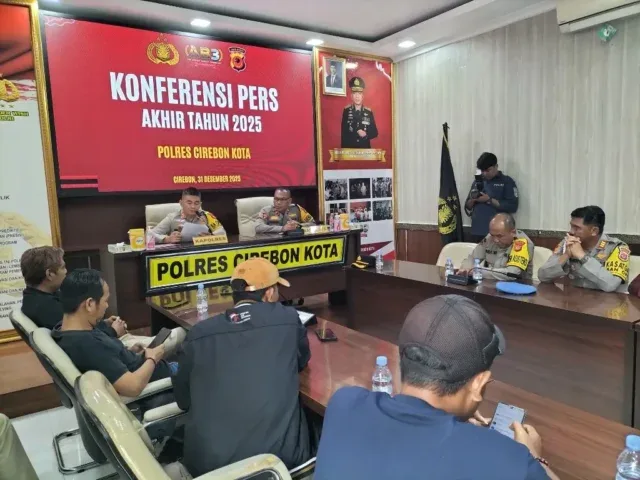 Polres Ciko, Selama Tahun 2025 Kota Cirebon Relatif Kondusif