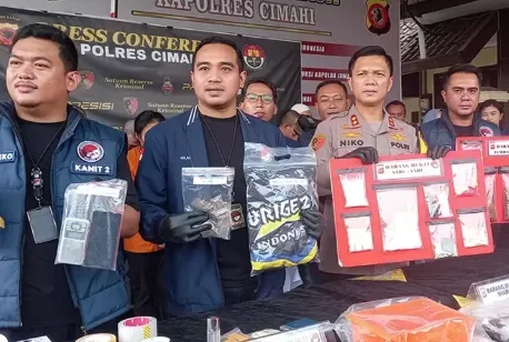 Operasi Antik Lodaya 2025: Polres Cimahi Amankan 50 Tersangka Narkoba, Selamatkan 75 Ribu Jiwa