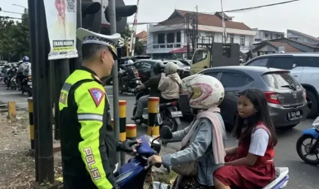 Polrestabes Bandung Tindak 1.041 Pelanggaran Lalu Lintas Selama Operasi Zebra Lodaya