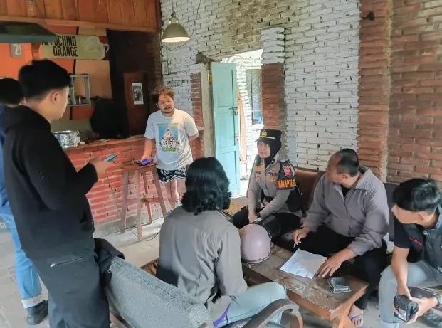 Respons Cepat, Polisi Olah TKP Pencurian Laptop Mahasiswa di Sekre Galuh Ciamis