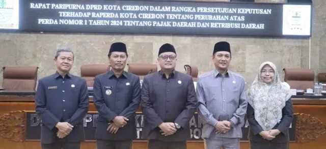 DPRD Kota Cirebon Sahkan Perubahan Perda Pajak dan Retribusi Daerah Jelang Akhir 2025