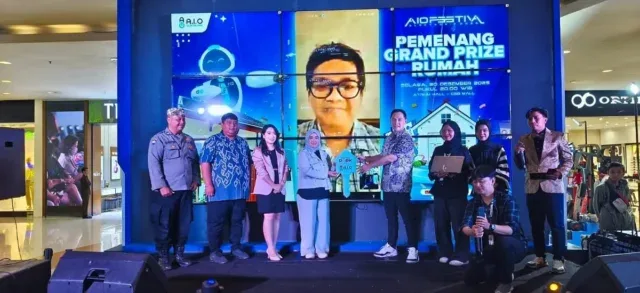 Warga Kedawung Menangkan Satu Unit Rumah di Undian AIO Festival Elektronik 2025