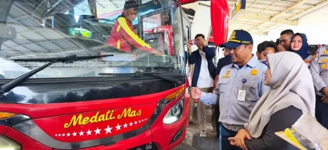 Pastikan Keselamatan Penumpang, Pemkot Cirebon Gelar Ramp Check Angkutan Umum