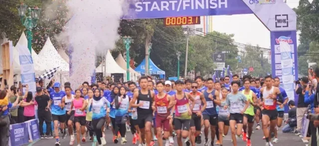 Cirebon SeduluRUN 5K 2025 Sukses Digelar, Ratusan Pelari Ramaikan Jalan Siliwangi