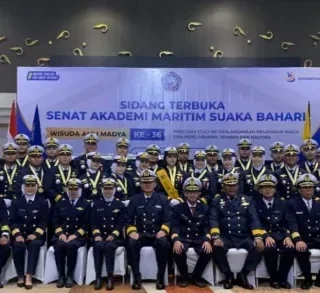 Wisuda XXXVI AKMI Suaka Bahari: 137 Lulusan Siap Mengabdi di Dunia Pelayaran