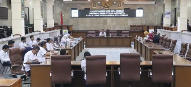 Komisi III DPRD Kota Crebon Minta Pemkot Segera Perbaiki Kantor Disnaker Cirebon