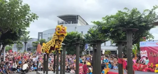Barongsai Hi Five Colors Lion Dance Siap Meriahkan Imlek 2026 di Grage Mall Cirebon